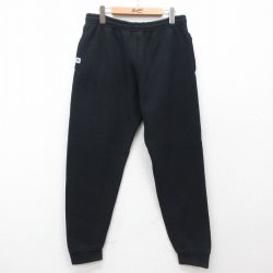 W33★古着 ラッセル スウェット パンツ メンズ 00年代 00s 黒 ブラック 25jun28 中古 ボトムス ロング