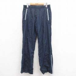 W33★古着 オールドネイビー OLD NAVY パンツ 紺 ネイビー 内側メッシュ 25aug06 中古 メンズ ボトムス ロング