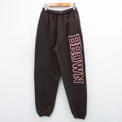 W26★古着 チャンピオン champion スウェット パンツ メンズ ブラウン 茶 25sep04 中古 ボトムス ロング