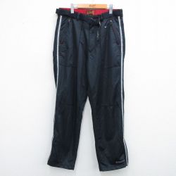 W36★古着 パンツ メンズ 黒他 ブラック 25oct02 中古 ボトムス ロング