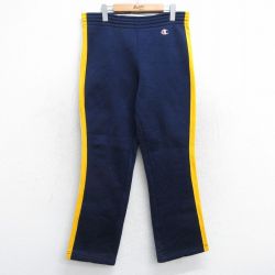 【50%OFF】チャンピオン 80s ジャージパンツ ワンポイントロゴ ネイビー W31 | 古着