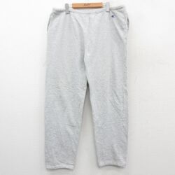 W39★古着 チャンピオン champion スウェット パンツ メンズ 90年代 90s ワンポイントロゴ USA製 グレー【spe】 25nov21