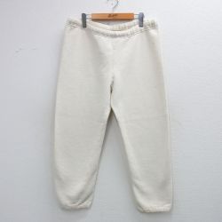 W36★古着 ラッセル スウェット パンツ メンズ 90年代 90s 無地 USA製 白 26jan31