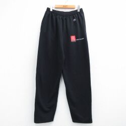 W36★古着 チャンピオン champion スウェット パンツ メンズ コミュニティカレッジ 黒 26feb24