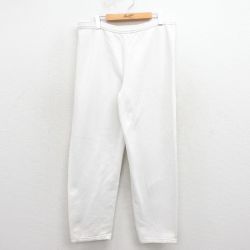 W36★古着 ジャージーズ スウェット パンツ メンズ 90年代 90s 無地 USA製 白 26mar23