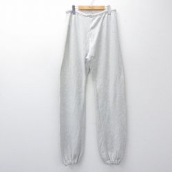 90s ミリタリースウェットパンツ 無地 グレー W36 | 古着