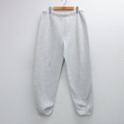 W34★古着 ラッセル スウェット パンツ メンズ 90年代 90s 無地 USA製 薄グレー 霜降り 26apr14
