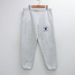 W31★古着 ジャージーズ スウェット パンツ メンズ 90年代 90s GREENHILLS USA製 薄グレー 霜降り 26apr14