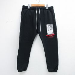 プレイボーイ スウェットパンツ ブラック W38 | 古着
