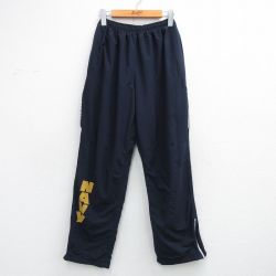 ミリタリーナイロンパンツ 内側メッシュ ネイビー W28 | 古着