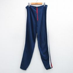 スウェット パンツ 無地 ネイビー W36 | 古着