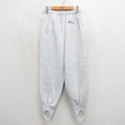 W32★古着 スウェット パンツ メンズ 90年代 90s バイキング コットン USA製 グレー 霜降り 26jun17