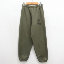 ジャージーズ 90s スウェットパンツ ミリタリー カーキ 実寸W31 | 古着