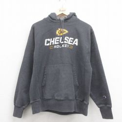 L★古着 長袖 チャンピオン Champion リバースウィーブ パーカー メンズ チェルシー 25sep02 中古 スウェット スエット トレーナー トップス