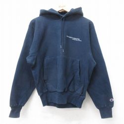 【20%OFF】チャンピオン 00s リバースウィーブパーカー RSM ネイビー M | 古着
