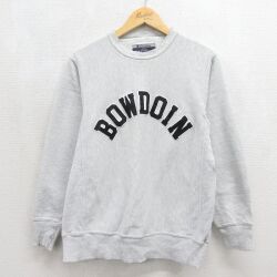 チャンピオン 00s リバースウィーブ長袖 BOWDOING グレー メンズM相当 | 古着