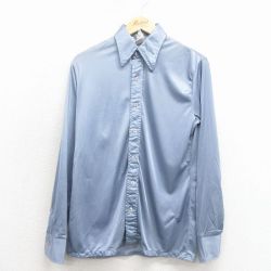 M★古着 ケニントン 長袖 シャツ メンズ 70年代 70s グレー 26jan30