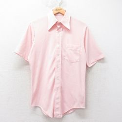 【50%OFF】70s 半袖シャツ ピンク M | 古着