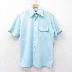 【50%OFF】70s 半袖シャツ ネイビー M | 古着