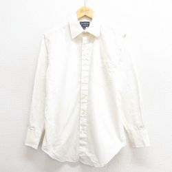 M★古着 ジバンシー GIVENCHY 長袖 ブランド シャツ メンズ 80年代 80s 白 ホワイト 25may26 中古 トップス