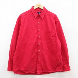 ギャップ 90s 長袖シャツ レッド XL | 古着