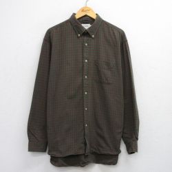 【50%OFF】ジェイクルー 長袖シャツ チェック グリーン XL | 古着