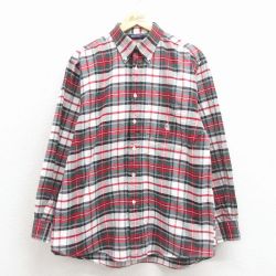 ノーティカ 90s 長袖シャツ ワンポイント グリーンチェック XL | 古着
