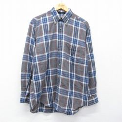 ノーティカ 90s 長袖シャツ グレーチェック L | 古着