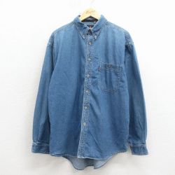 リーバイス 長袖シャツ ネイビー XL | 古着