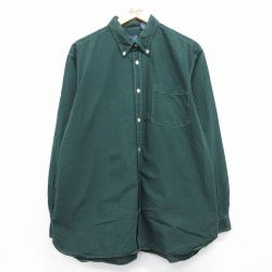 ギャップ 00s 長袖シャツ チェック グリーン XL | 古着
