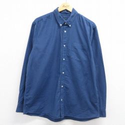 ギャップ 00s 長袖シャツ ネイビー XL | 古着