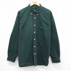 エディーバウアー 00s 長袖シャツ グリーン XL | 古着