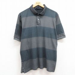 【50%OFF】ランズエンド 90s 半袖ポロシャツ ブラント グレー メンズXL相当 | 古着