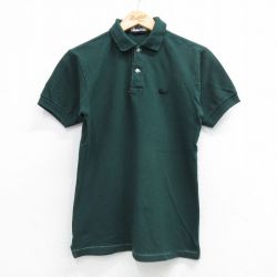 ラコステ 90s 半袖ポロシャツ ワンポイントロゴ グリーン S | 古着