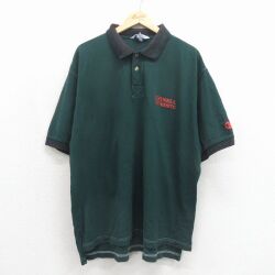 チャンピオン 00s 半袖ポロシャツ コーネルカレッジ グリーン メンズXL相当 | 古着