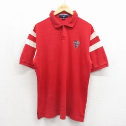ラルフローレン 90s 半袖ポロシャツ ワンポイントロゴ レッド メンズXL相当 | 古着