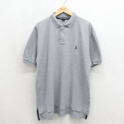 ノーティカ 90s 半袖ポロシャツ ワンポイントロゴ グレー メンズXL相当 | 古着