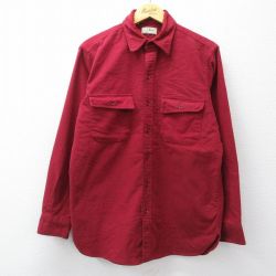 【20%OFF】エルエルビーン 80s 長袖フランネルシャツ バーガンディ L | 古着