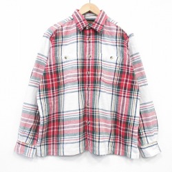 【20%OFF】ボストントレーダーズ 00s 長袖フランネルシャツ チェック レッド XL | 古着