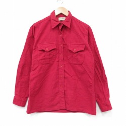 【20%OFF】エルエルビーン 90s 長袖フランネルシャツ ヘビー レッド M | 古着