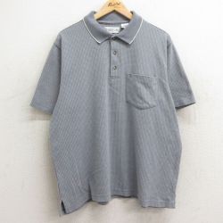 【50%OFF】XL★古着 グランドスラム 半袖 ポロ シャツ メンズ 90年代 90s 大きいサイズ グレー他 24apr06 中古 トップス