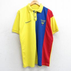 【50%OFF】半袖ポロシャツ エクアドルマラソン マルチカラー XL | 古着