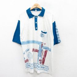 半袖ポロシャツ ホワイト XL | 古着