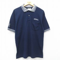 Wear Guard 半袖ポロシャツ メルセデスベンツ ネイビー L | 古着
