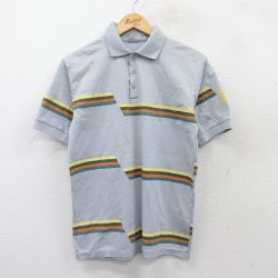 スポルディング 90s 半袖ポロシャツ グレー M | 古着