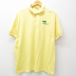 80s 半袖ポロシャツ IPP イエロー XL | 古着