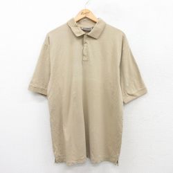 半袖ポロシャツ ベージュ XL | 古着
