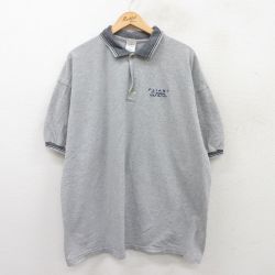 00s 半袖ポロシャツ PLIANT グレー XL | 古着