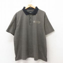 DE 半袖ポロシャツ ベージュ XL | 古着