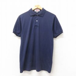 ジャージーズ 90s 半袖ポロシャツ トラック ネイビー M | 古着